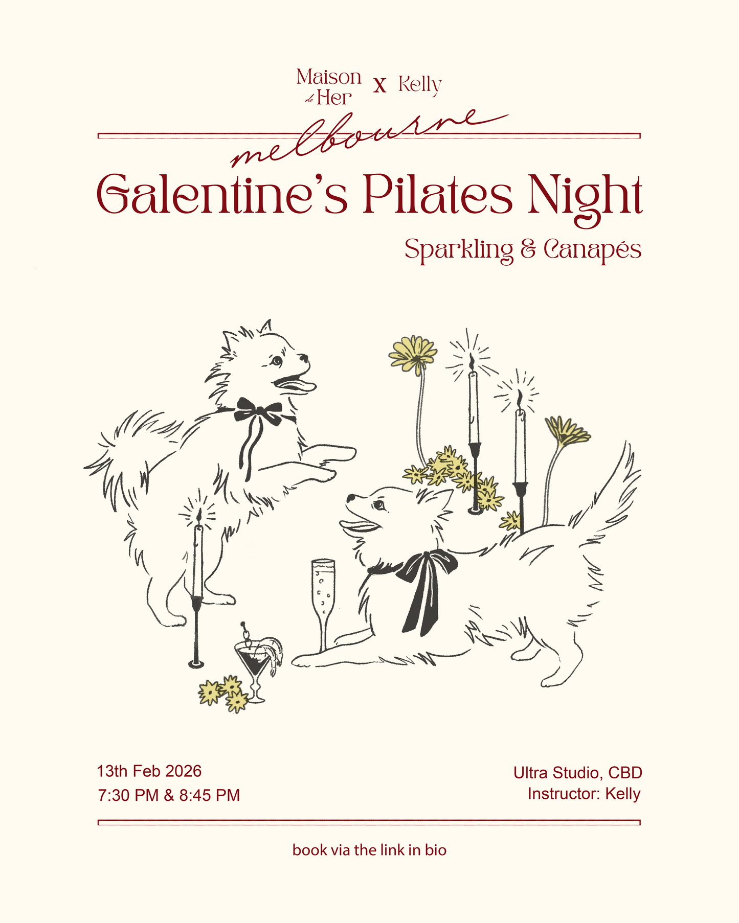 Galentine’s Pilates Night