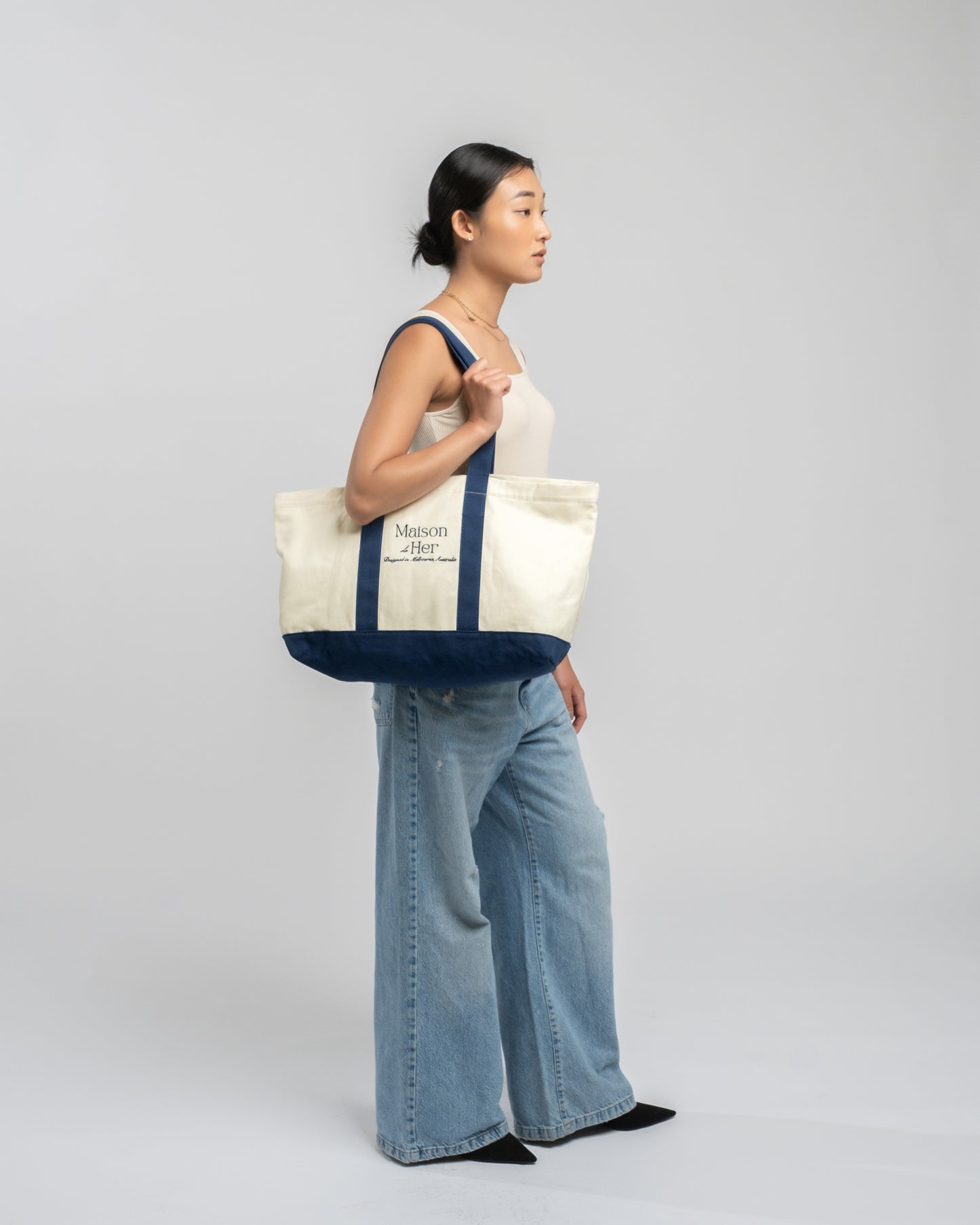 V.Blue Tote