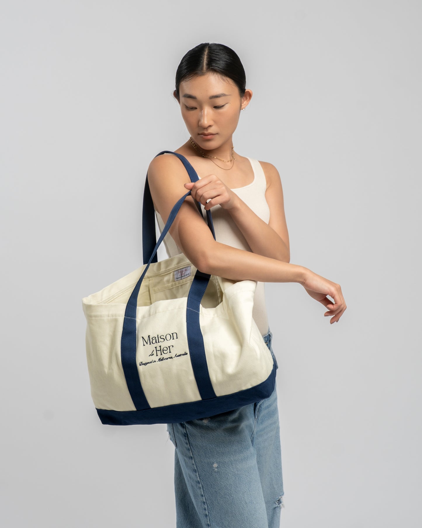 V.Blue Tote