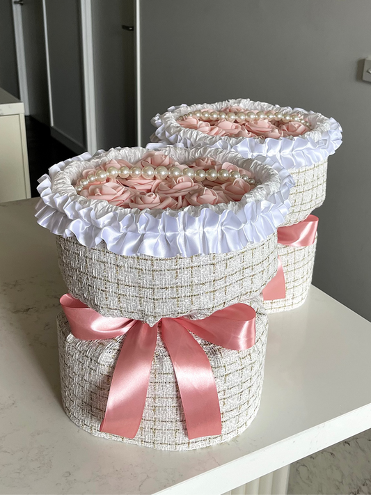 Blush Tweed Charm