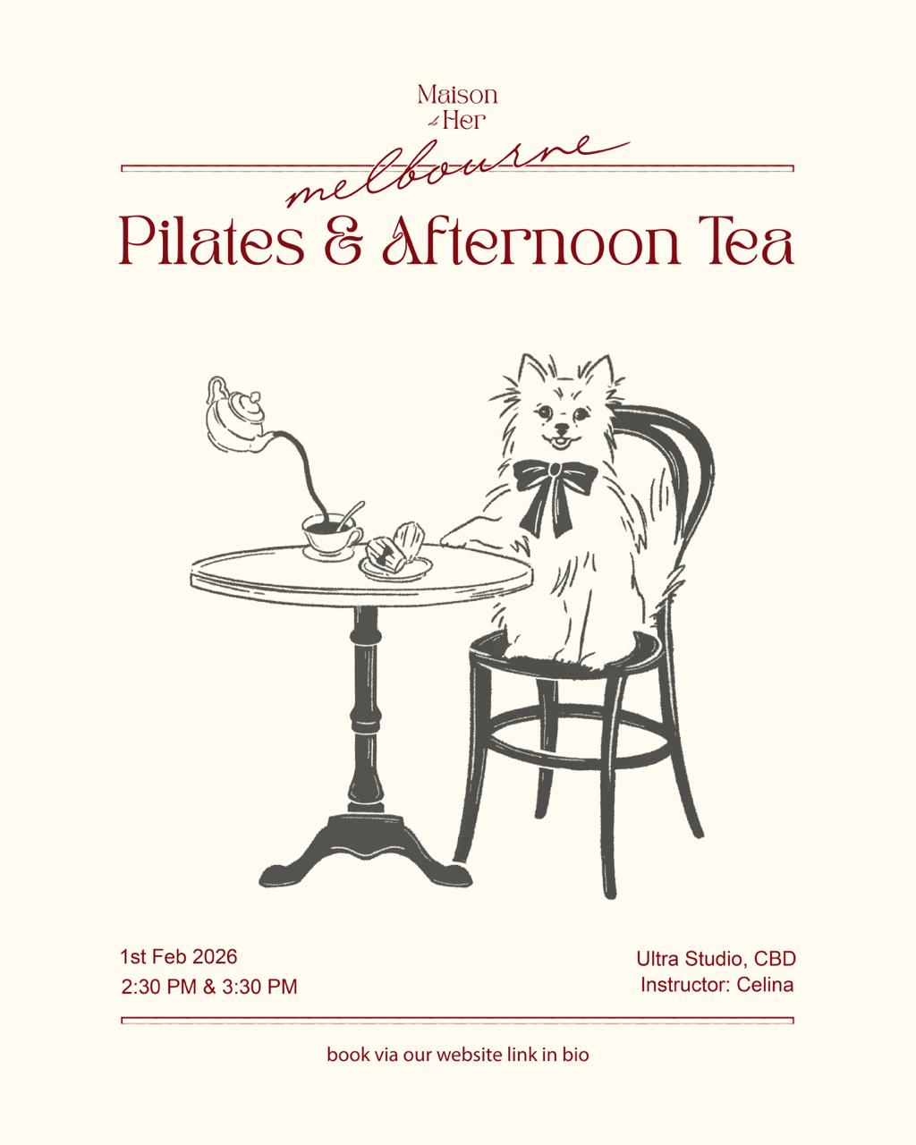 Pilates & Afternoon Tea